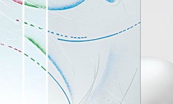 Ton rosa verde blu